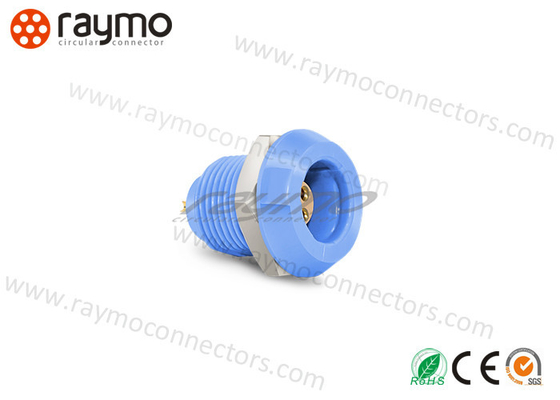 1.3mm Lemo Alternative Circular Plastic Connectors PPS PEEK Insulator For ECG Monitor