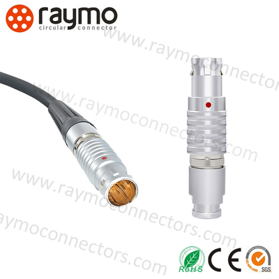 FGG EGG 2B 8pin 10pin Circular Push Pull Connectors Lemo Cross Sigal Transfer