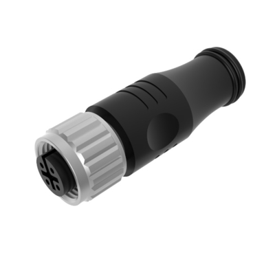 Natural Color M12 Connector For High Current Applications