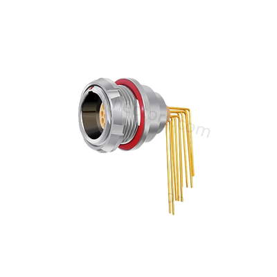 Free Hanging In-Line Lemo Waterproof Connectors Operating Temperature -40°C To 105°C