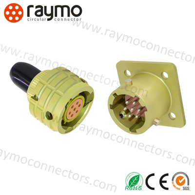 ОНЦ-БС-1(2) Series Connector Shell Size 10 4 Pin Female Plug with Tail Attachment (Optional)-ОНЦ-БС-1-4/10-P12-1-B
