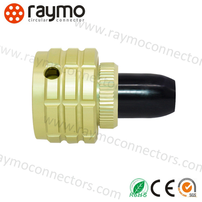 ОНЦ-БС-1(2) Series Connector Shell Size 10 4 Pin Female Plug with Tail Attachment (Optional)-ОНЦ-БС-1-4/10-P12-1-B