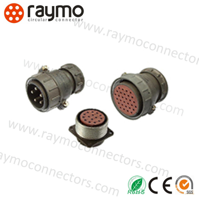 2РМТ18 Russia Connector 2PM18Series 4Pin Male Panel Socket Rated Current 5-30A Bakelite Insulator