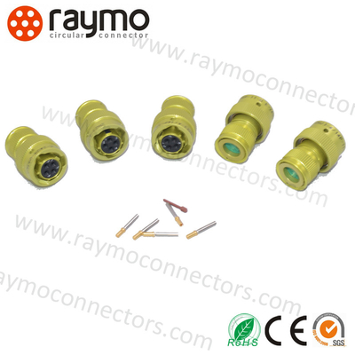 ZH23 Mil Spec Connector Equivalent to Russian CH23 with Gold/Silver Plating and Copper Alloy Contact Material