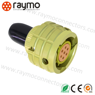 ОНЦ-БС-1(2) Series Bayonet Ultra-small Connector Shell Size 12 7 Pin Female Plug with Tail Attachment (Optional)-ОНЦ-БС-1-7/12-P12-1-B