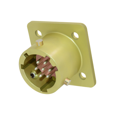 OHS-BC-1-19/18-B1-1-B Hermetic Square Flange Receptacle Bayonet Russian Military Circular Connectors