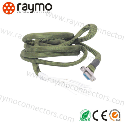J30j Series Rectangular Electrical Connectors with 9 Contacts D-SUB Micro-D Connectors and Durable