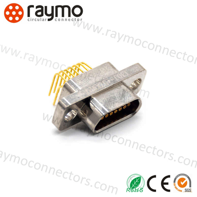 J30j Series Rectangular Electrical Connectors with 9 Contacts D-SUB Micro-D Connectors and Durable