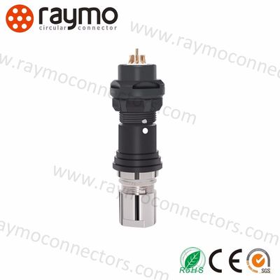 10-Pin Male Solder IP68 Waterproof Circular Connector Brass Housing