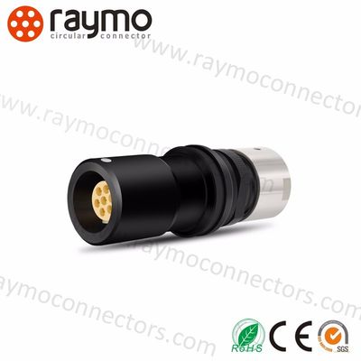 10-Pin Male Solder IP68 Waterproof Circular Connector Brass Housing