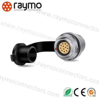 DBPU 1031 IP68 12-Pin Female Circular Push-Pull Connector