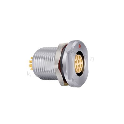 RAYMO 19 Pin Circular Push Pull Connector Brass Chrome Plated DIN