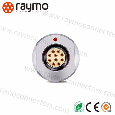 RAYMO 19 Pin Circular Push Pull Connector Brass Chrome Plated DIN