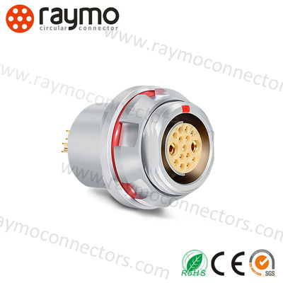 DIN Female Circular Push Pull Connector 15pins IP68 AF1031
