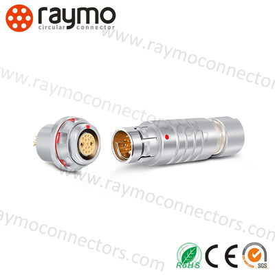 DIN Female Circular Push Pull Connector 15pins IP68 AF1031