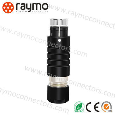 RAYMO 102 Series 9Pin USB Male Push Pull Cable Connector IP68