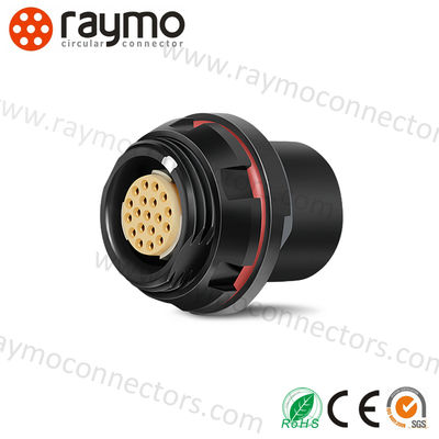 RAYMO 102 Series 9Pin USB Male Push Pull Cable Connector IP68