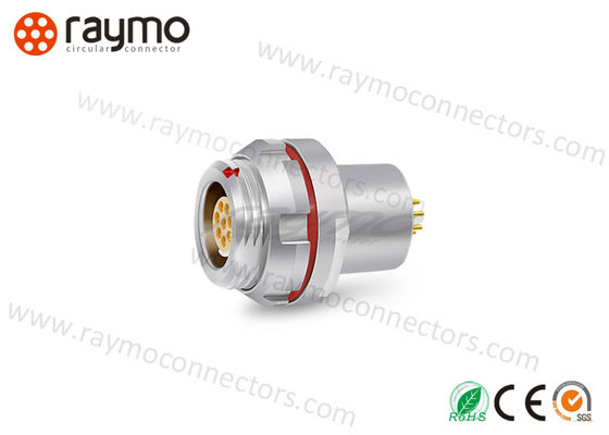 Fischers 0F 8 Pin IP68 Waterproof Brass Circular Connector