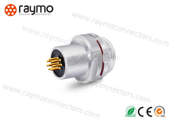 Fischers 0F 8 Pin IP68 Waterproof Brass Circular Connector