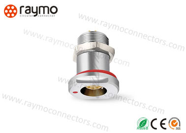 DEU 102 103 1031 104 2pins watertight push pull connectors with natural chrome plated shell
