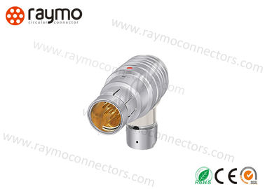 WSO 102 A053 IP68 Waterproof Elbow 90 degree Metal Circular Connector