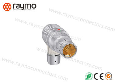 WSO elbow 90 degree connector plug 102 series multipole type 3pins male circular connector