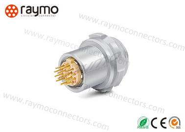 10 Pin Waterproof Connector DBP 1031 A 010 - 130 Rear Mount Fixed Connector