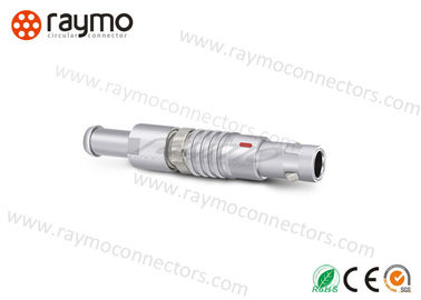 3 Pins Lemo Push Pull Connector Cable Mount Plug Multiple Key Options Waterproof