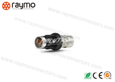 Short cable mounted straight plug Fischers IP68 Waterproof Metal circular Connector SS 102A059-130
