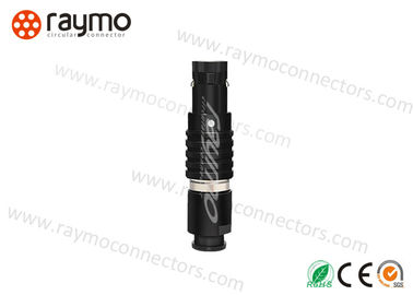 Metal Circular Push Pull Connector FGG.1B.305 Self Latching Straight Plug