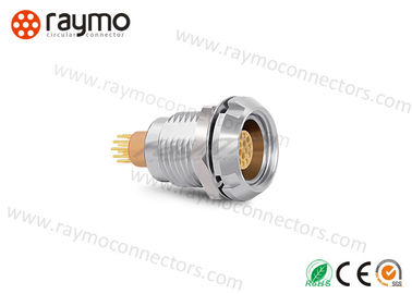 ECG Socket Plug And Socket Connectors PPS Insulator Avoid Cross Iterface  For Aviation 