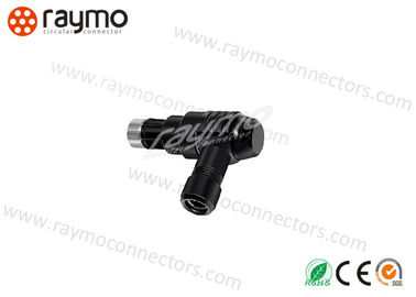 IP68 4 Pin PPS PEEK Right Angle Connector Fischer WSO 102 A053