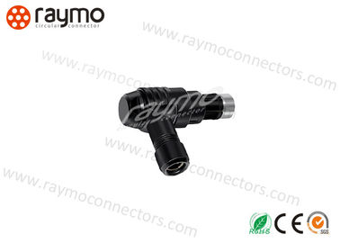 IP68 4 Pin PPS PEEK Right Angle Connector Fischer WSO 102 A053