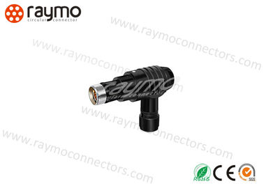 WSO 102 A053 IP68 Waterproof Elbow 90 degree Metal Circular Connector