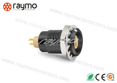 Panel Mount Female Connector EGG.00.302 Metal Circular Push Pull Fixed Socket