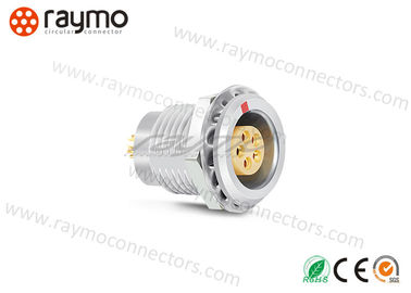 Panel Mount Female Connector EGG.00.302 Metal Circular Push Pull Fixed Socket