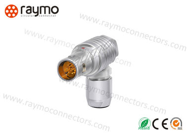 90 Degree Cable Mount Connector Metal Circular Push Pull FHG.1B.305 Elbow Plug