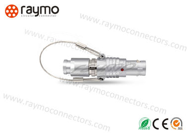 Silver Color Circular Push Pull Connectors 0B 1B 2B 3B High Performance