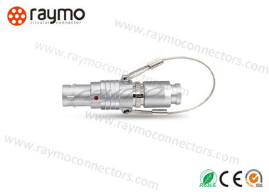 Silver Color Circular Push Pull Connectors 0B 1B 2B 3B High Performance
