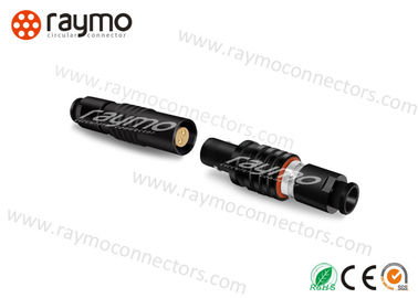 Quick Locking Circular Push Pull Connectors With Cable Solder PCB Type