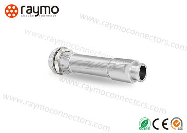 PFG Panel Mount Cable Receptacle 0B 1B Series 2pin to 16pin Metal Circular Push Pull Connector