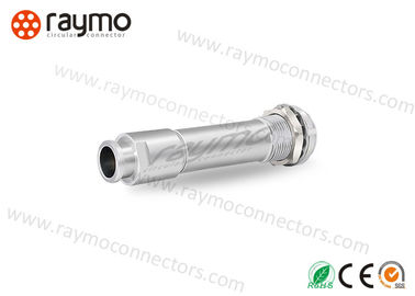 PFG Panel Mount Cable Receptacle 0B 1B Series 2pin to 16pin Metal Circular Push Pull Connector