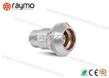 HHG Panel Mount Sealed Fixed Receptacle 1B Series 2pin to 16pin Metal Cicular Waterproof Connector