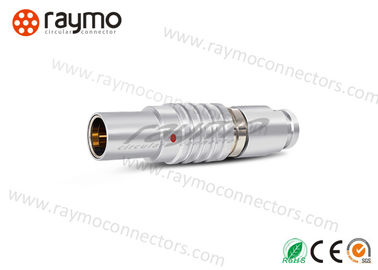 Push Pull Circular Electrical Connectors , Brass Electrical Connectors CE ROHS Approval
