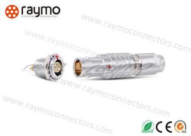 8 Pin Circular Push Pull Connectors , Female Pin Connector Replace LEMOS FGJ FHJ PHJ
