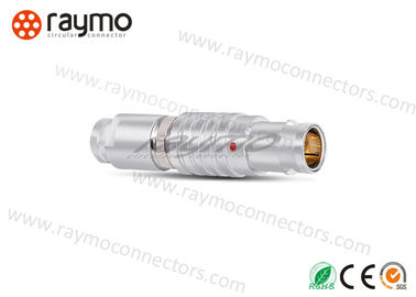 8 Pin Circular Push Pull Connectors , Female Pin Connector Replace LEMOS FGJ FHJ PHJ