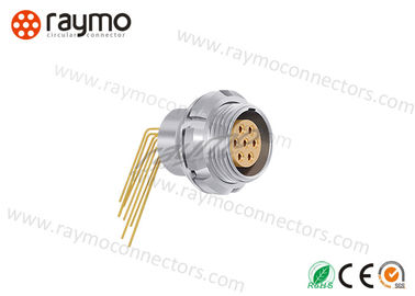EEG Back Panel Mount Female Connector 00 0B 1B 2B 3B Series Metal Circular Push Pull Socket