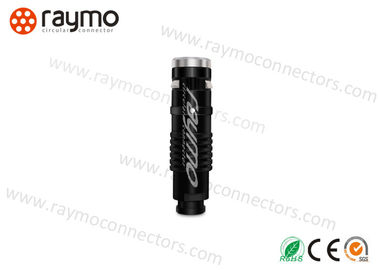 5 Pin IP68  Electrical Plug Connector  0K FGG EGG M14 Chrome Palted Brass ​Black Shell