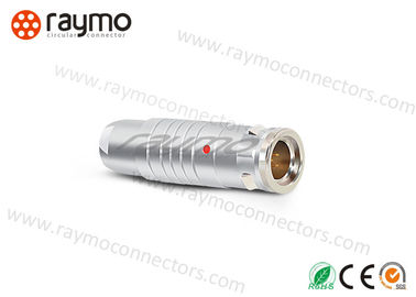5 Pin IP68  Electrical Plug Connector  0K FGG EGG M14 Chrome Palted Brass ​Black Shell