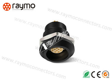 Circular Waterproof IP68 push pull circular connector Brass shell